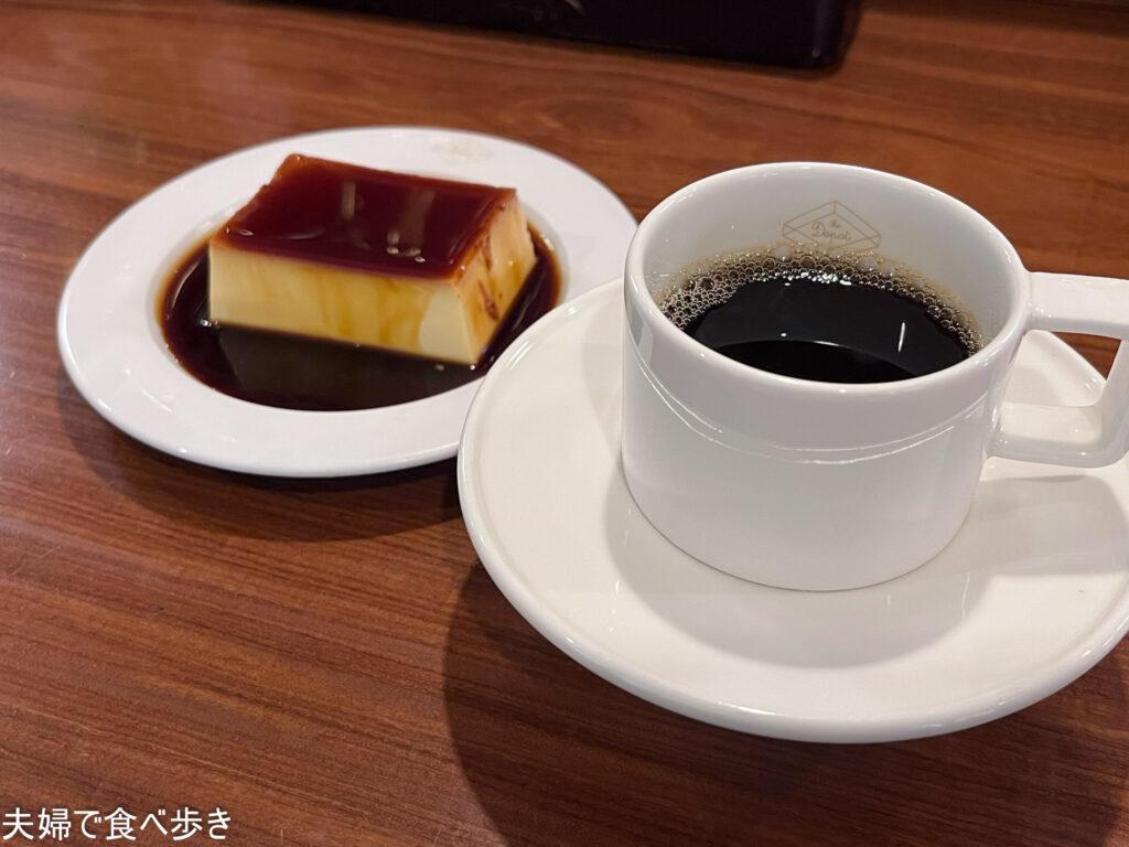 東京駅　DEPOT プリンとコーヒー