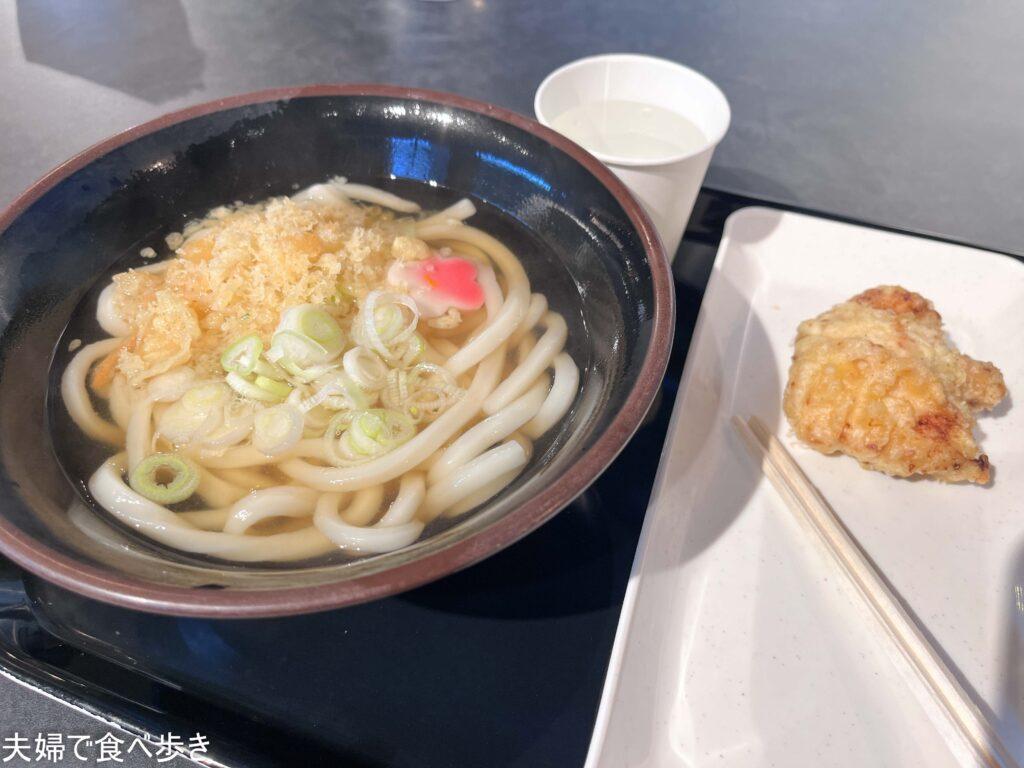 般若林　羽田空港で朝うどん