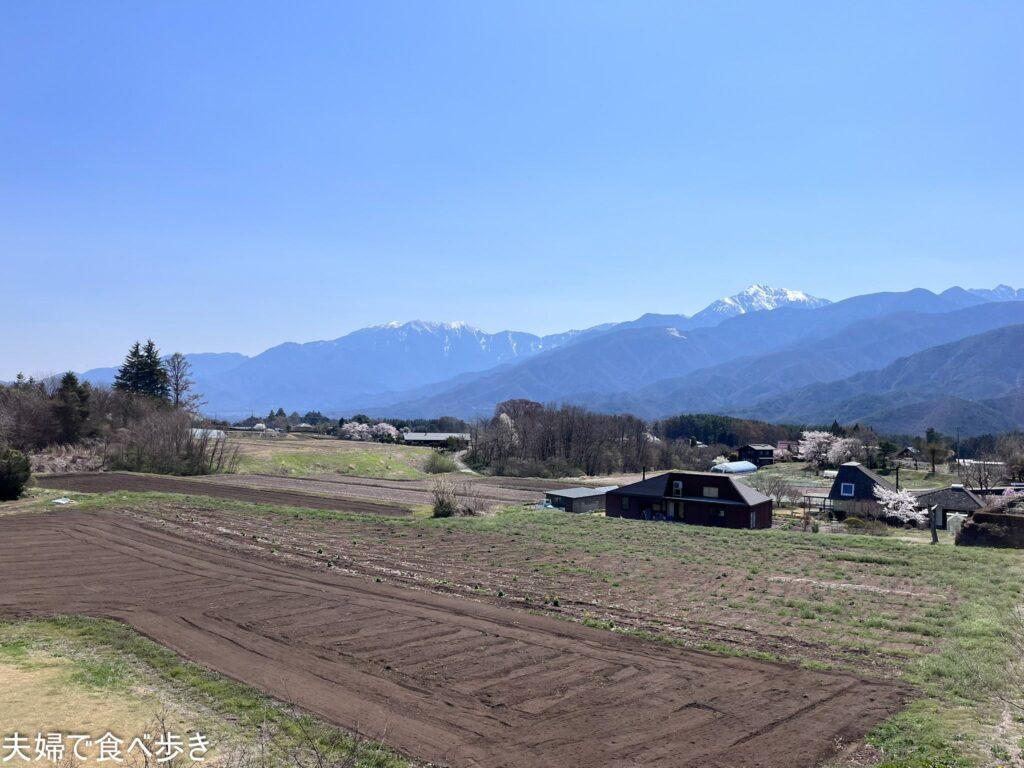 ハーベストテラス八ヶ岳　小淵沢の景色がいいカフェ