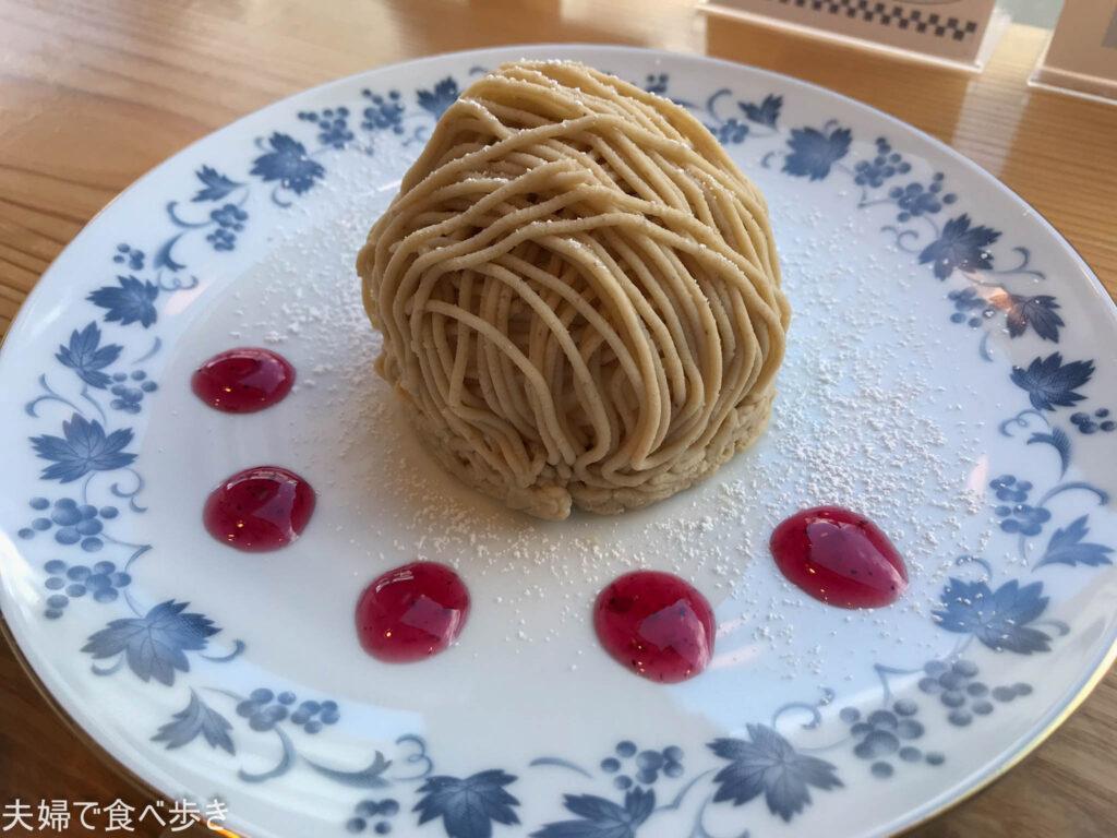 箱根 浪漫亭 箱根のできたてモンブラン