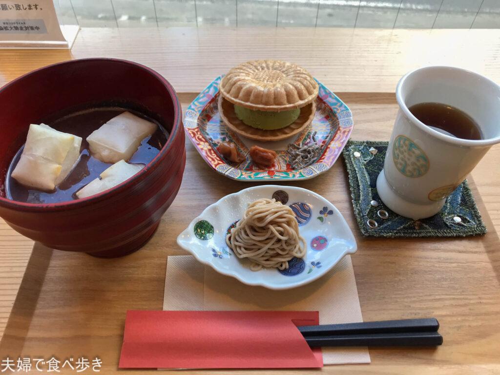 箱根 浪漫亭 箱根のできたてモンブラン