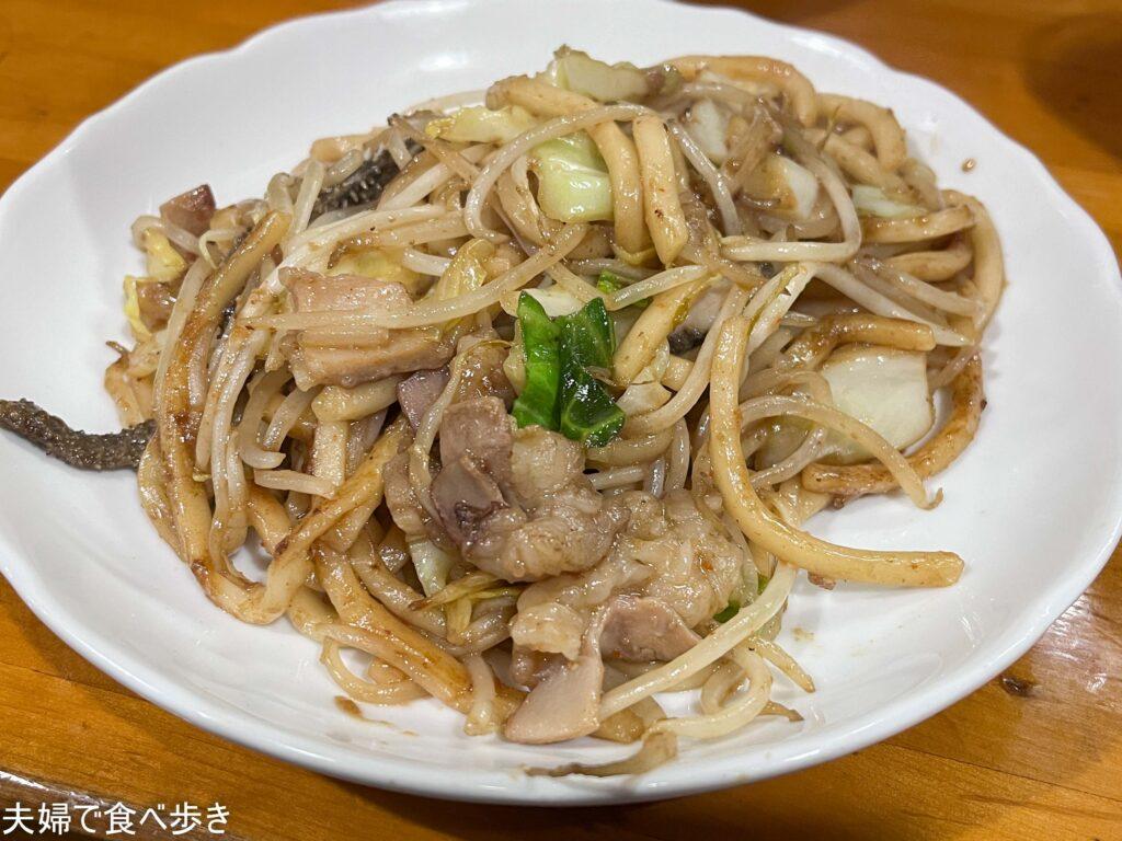 いっぱい茶屋　東宝　津山名物のホルモンうどん