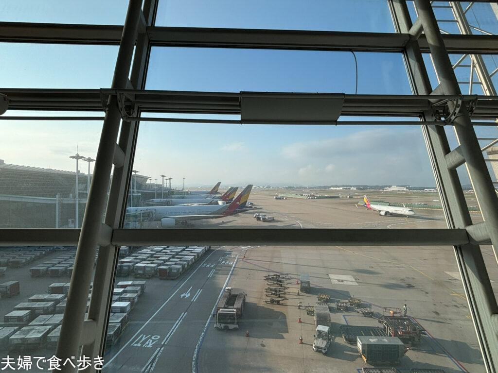 アシアナ航空のラウンジ