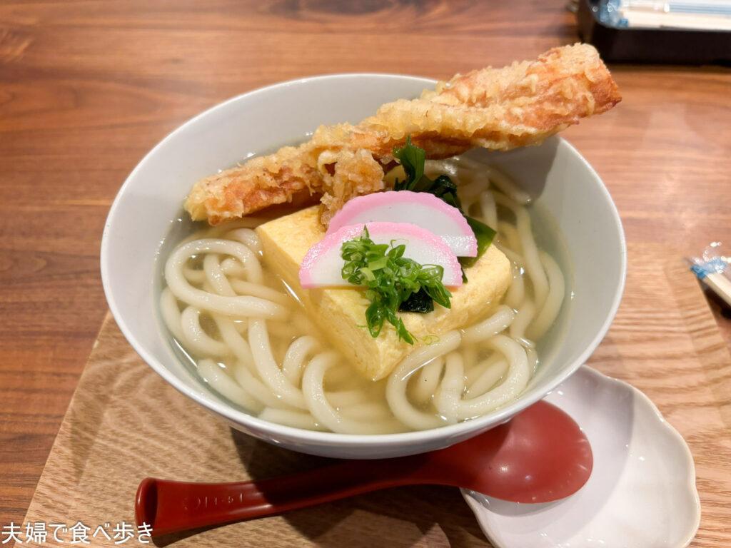 手打うどん たなか　フェリー港のうどん