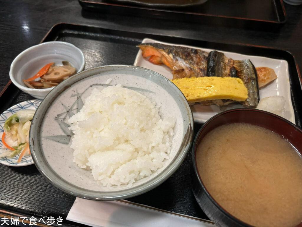 魚谷　商店街の人気の魚定食