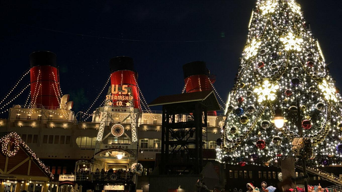 東京ディズニーシー クリスマス 2024