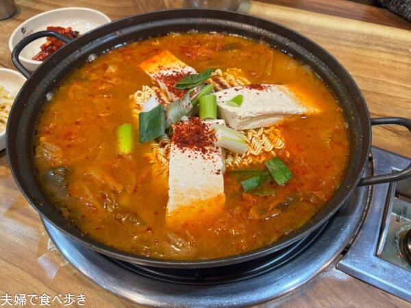 옛날김치돼지찌개
