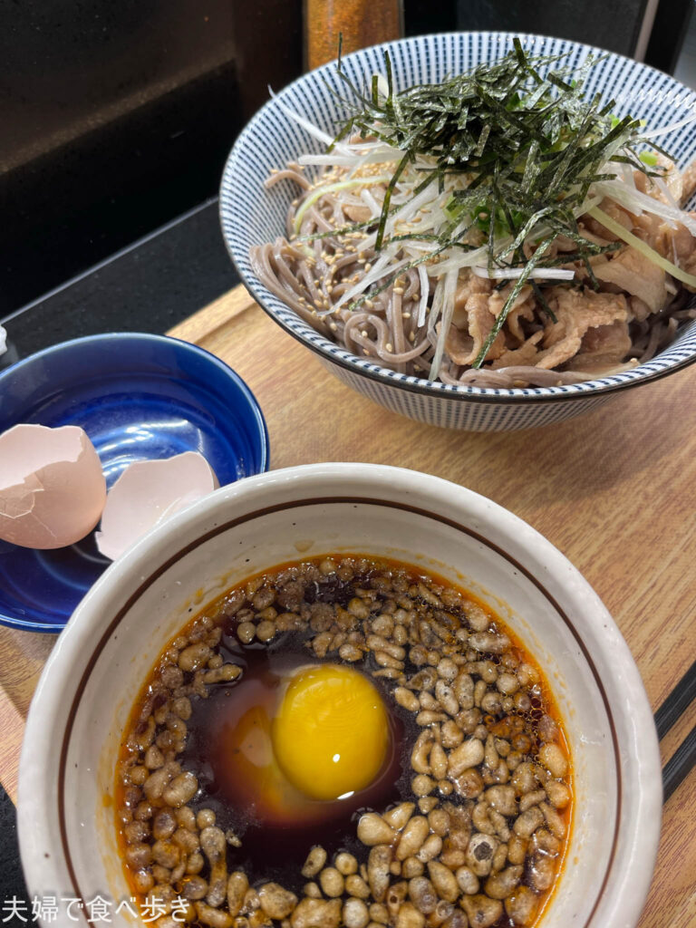 東京駅のラー油そば