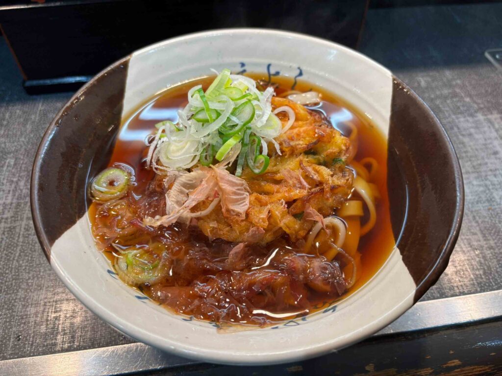 名古屋駅新幹線のきしめん