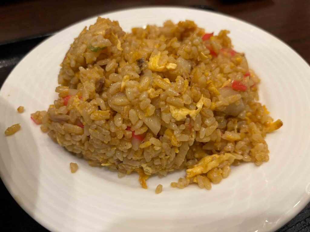 半チャーハンと麺セット