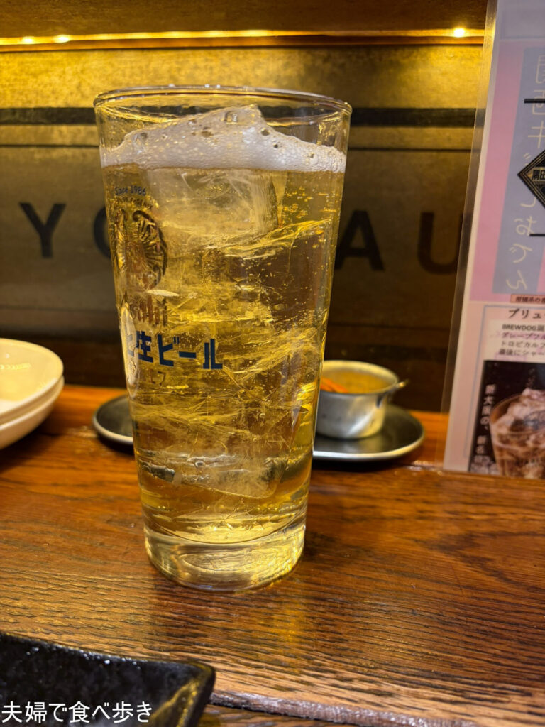 新大阪駅構内で一杯