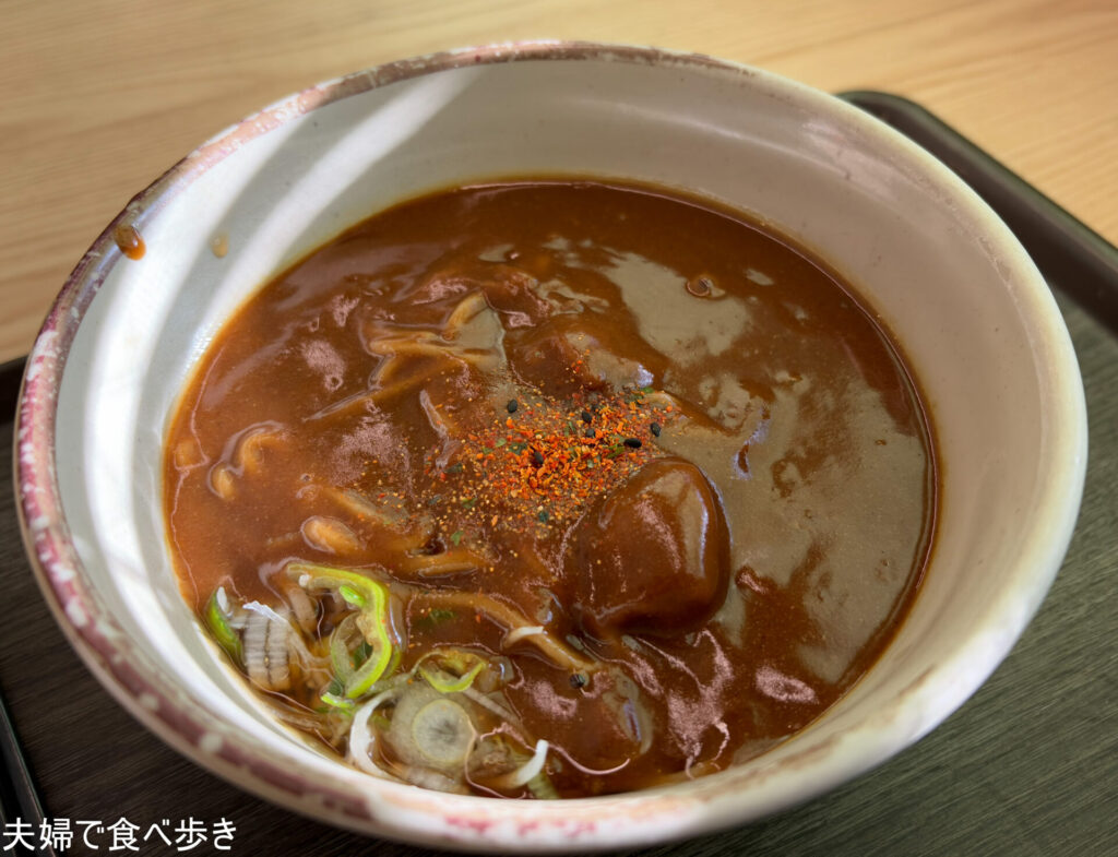 藝大のカレーそば