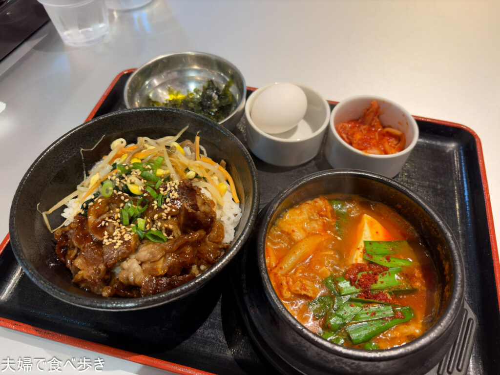 海浜幕張でスンドゥブ