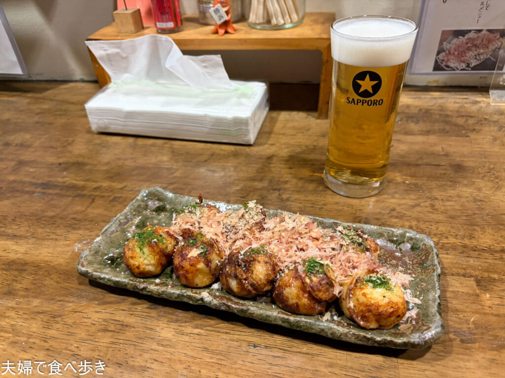 梅出汁のたこ焼き