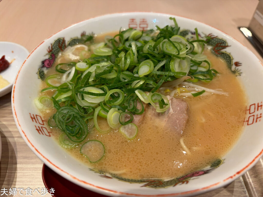 広島駅新幹線の中華そば