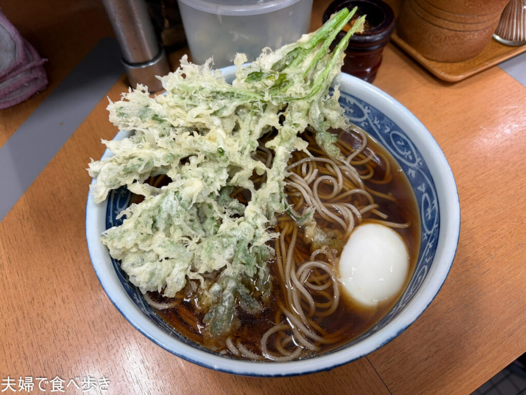 初台の立ち食いそば