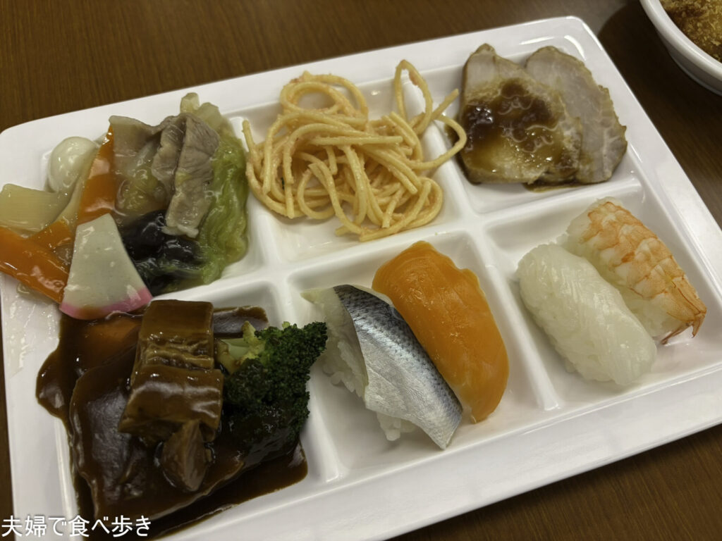 伊藤園ホテルの夕食バイキング