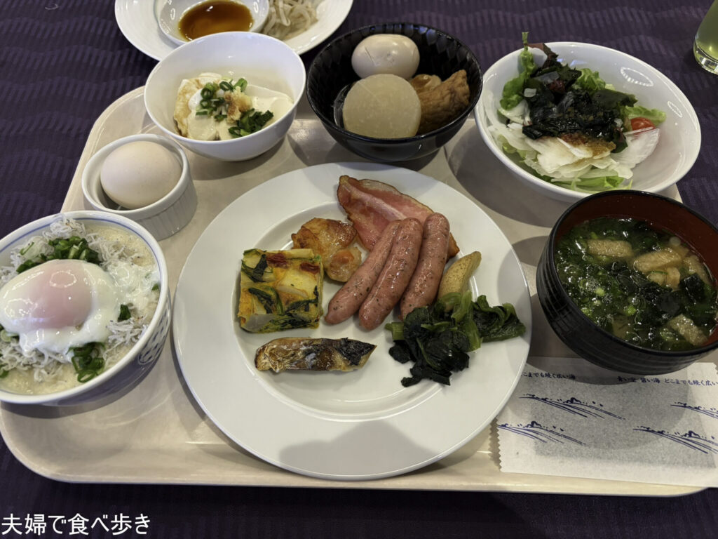 クラウンパレス浜松の朝食