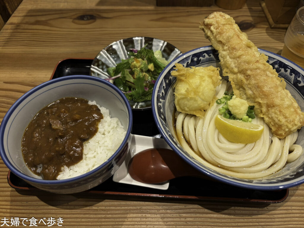 東京駅で大阪うどん