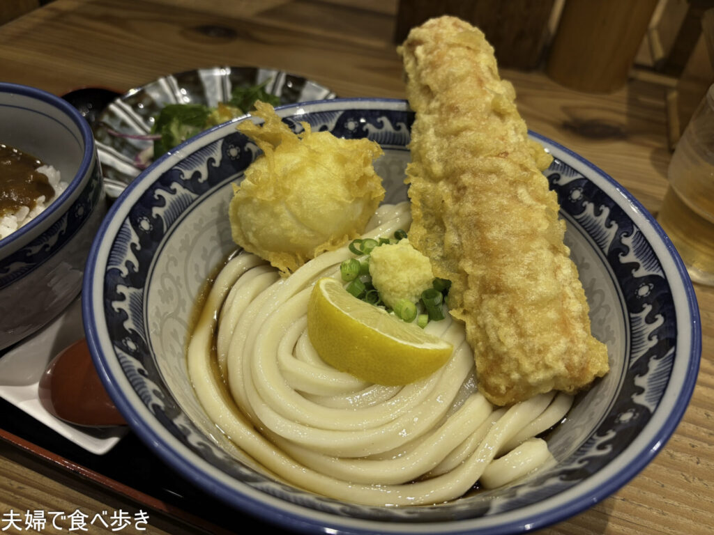 東京駅で大阪うどん