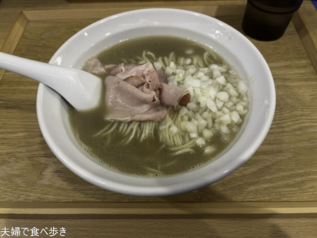 人形町の煮干ラーメン