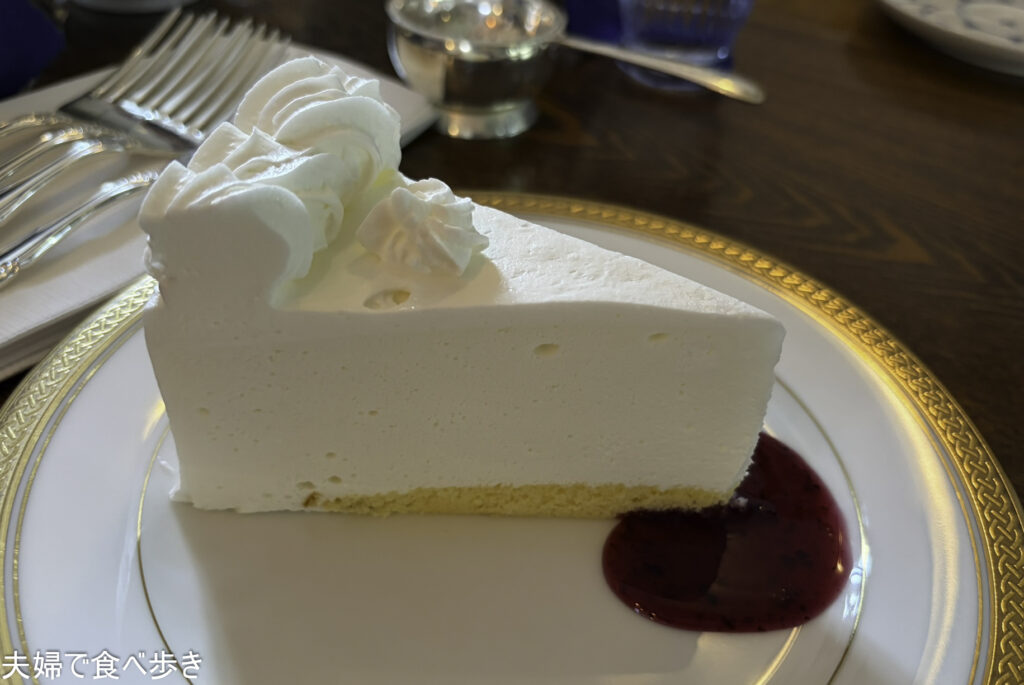 丁寧なケーキ