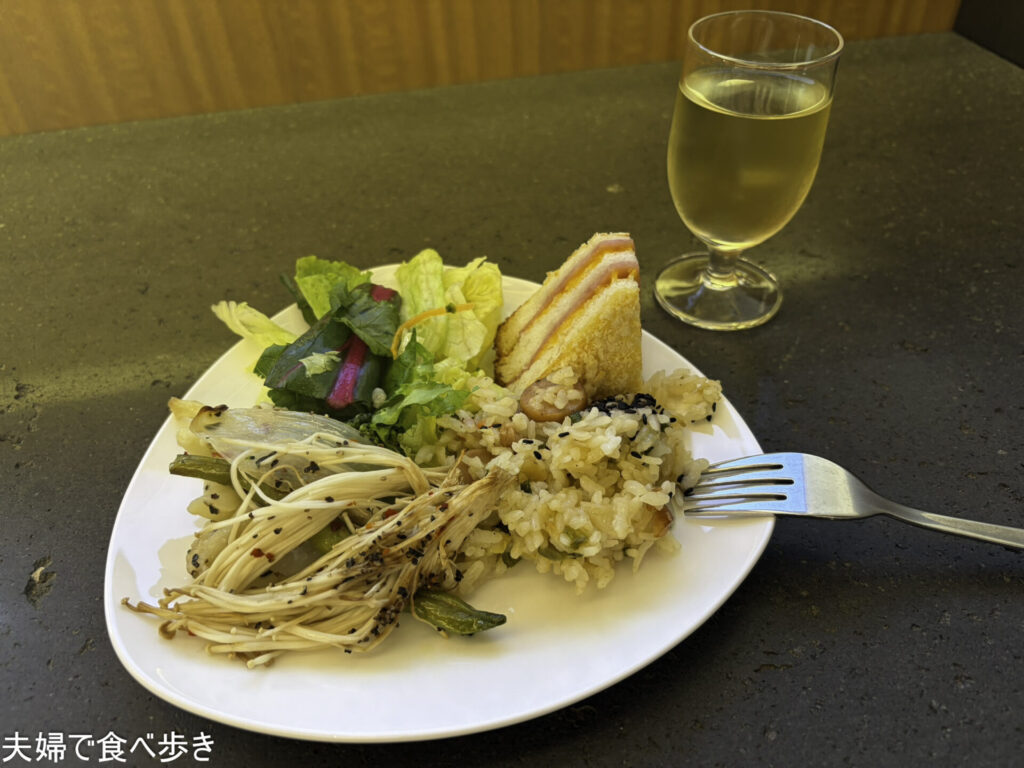 アシアナラウンジのチャーハン