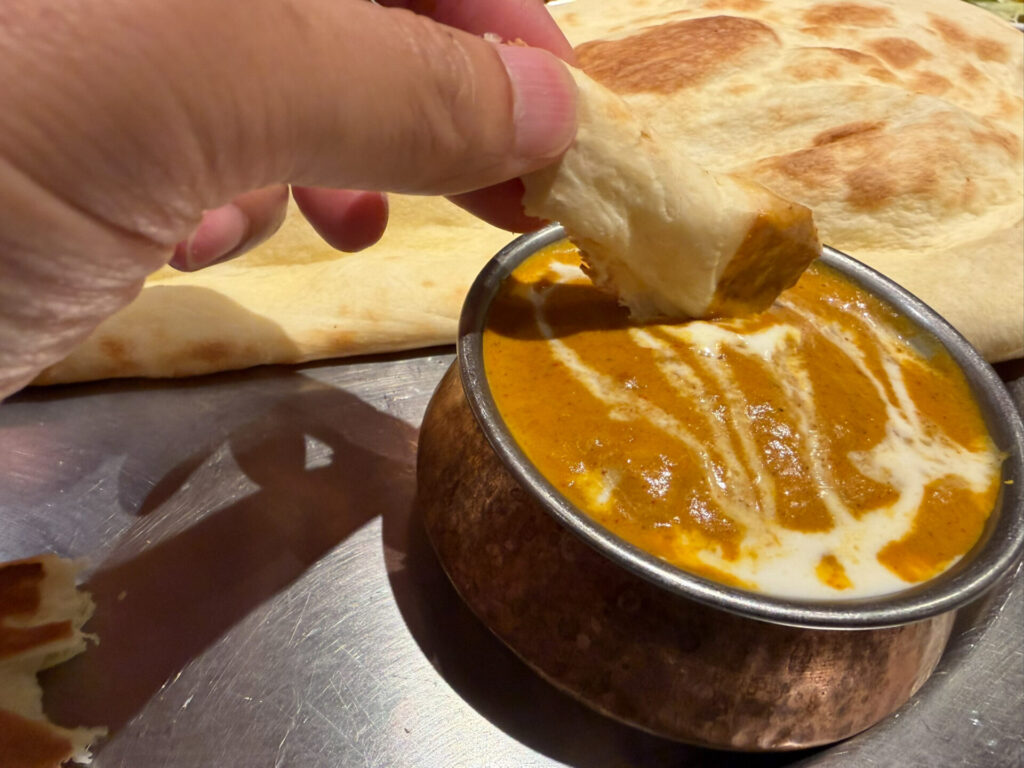 神楽坂サパナでタイとインド