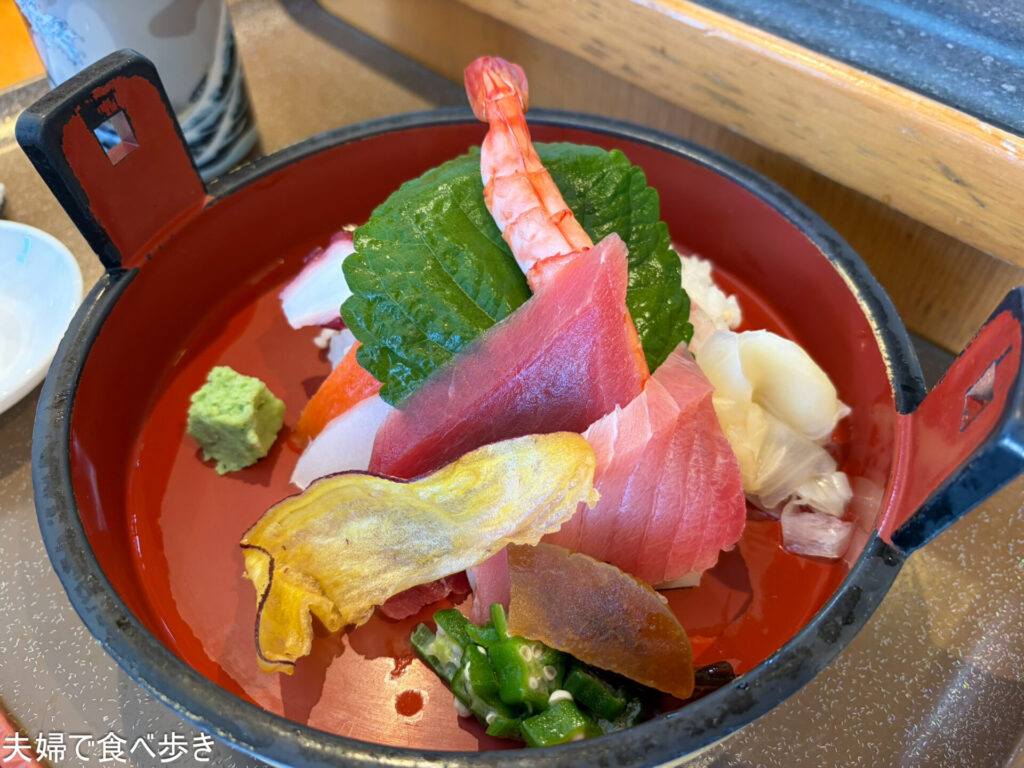 甲府駅ビルでお寿司