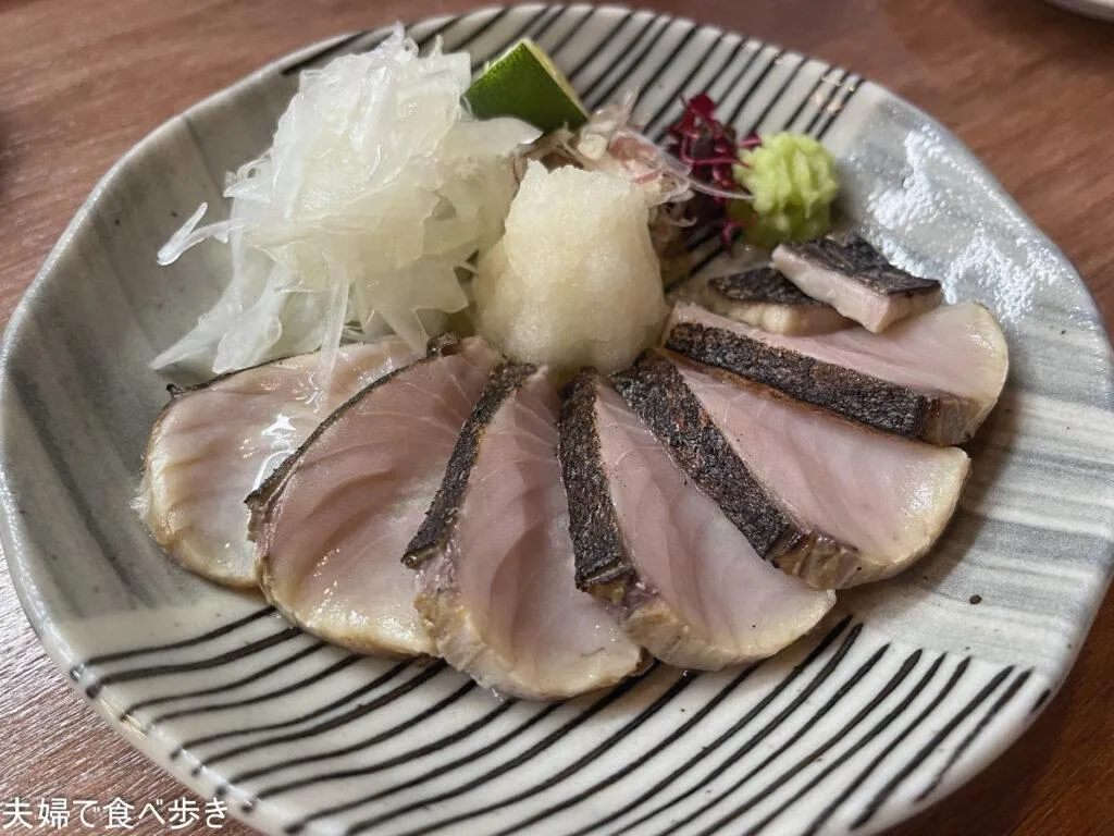 哲　鰆のきずし