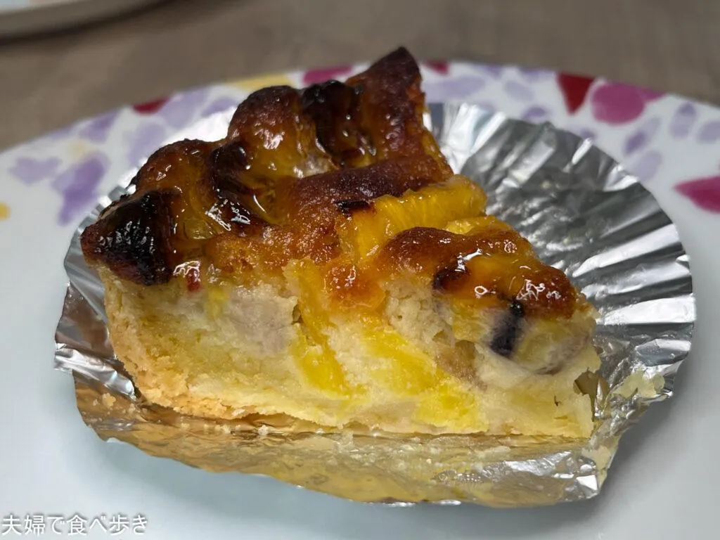 武蔵小金井　オーブンミトン　パイナップルとバナナのタルト