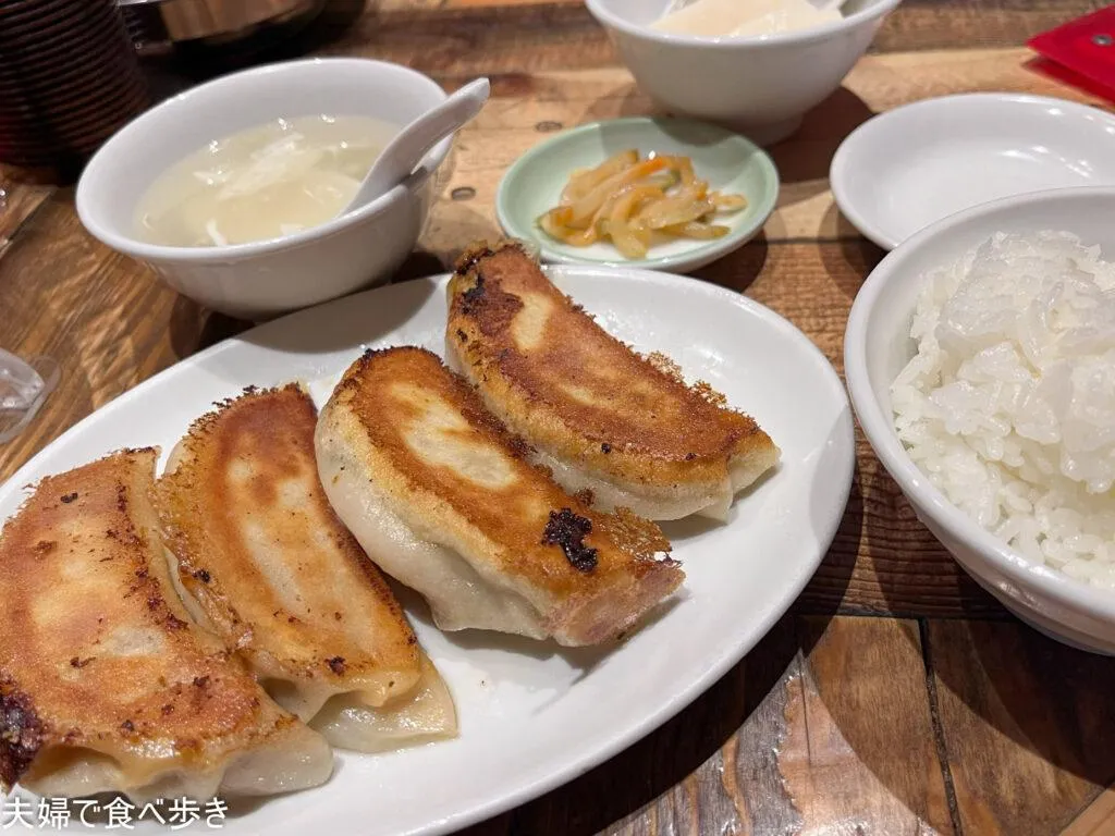 東京駅のジャンボ餃子