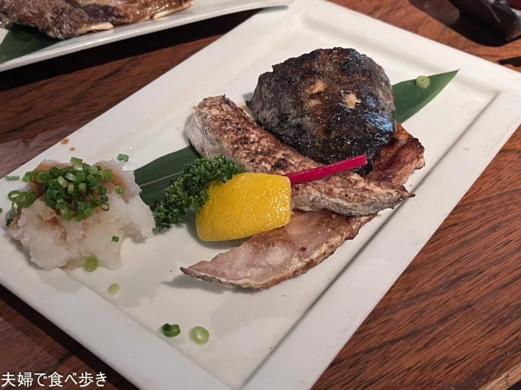 和志かぶと屋 名駅店　店頭　ハラミ焼き