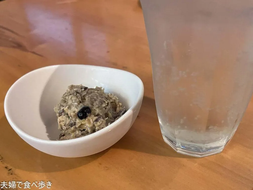 呑喰処 みはる お通しとクエン酸サワー