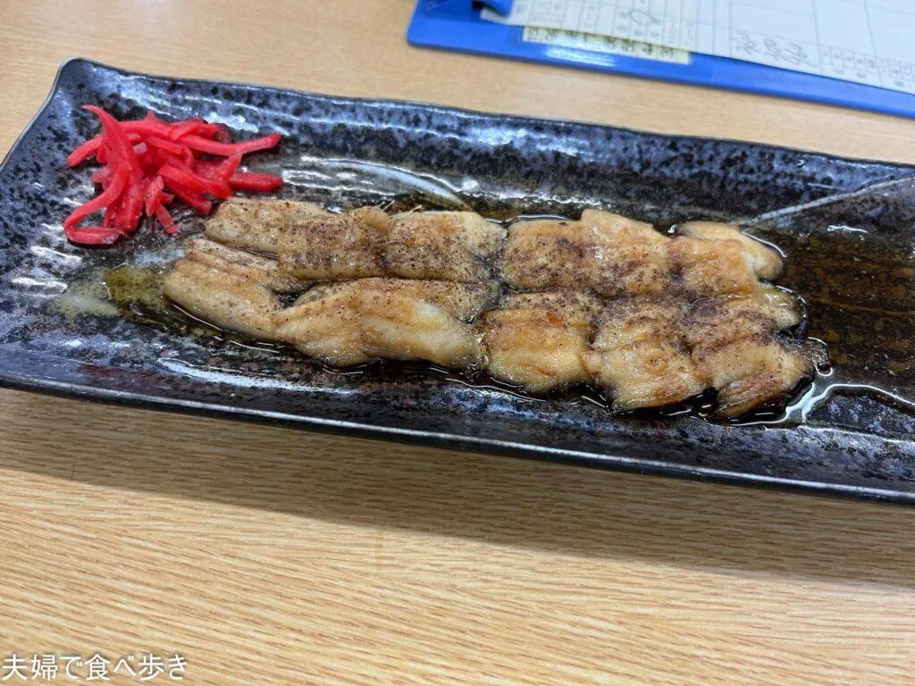アナゴ付焼き