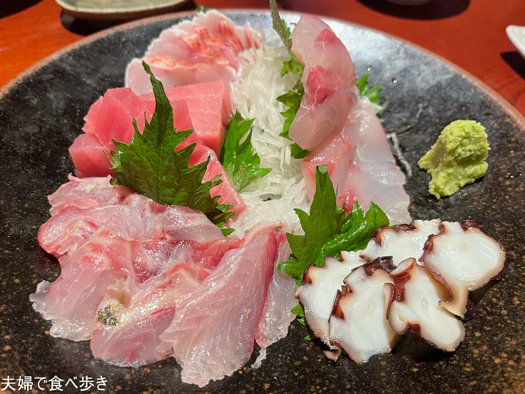 みはる　刺身盛り合わせ