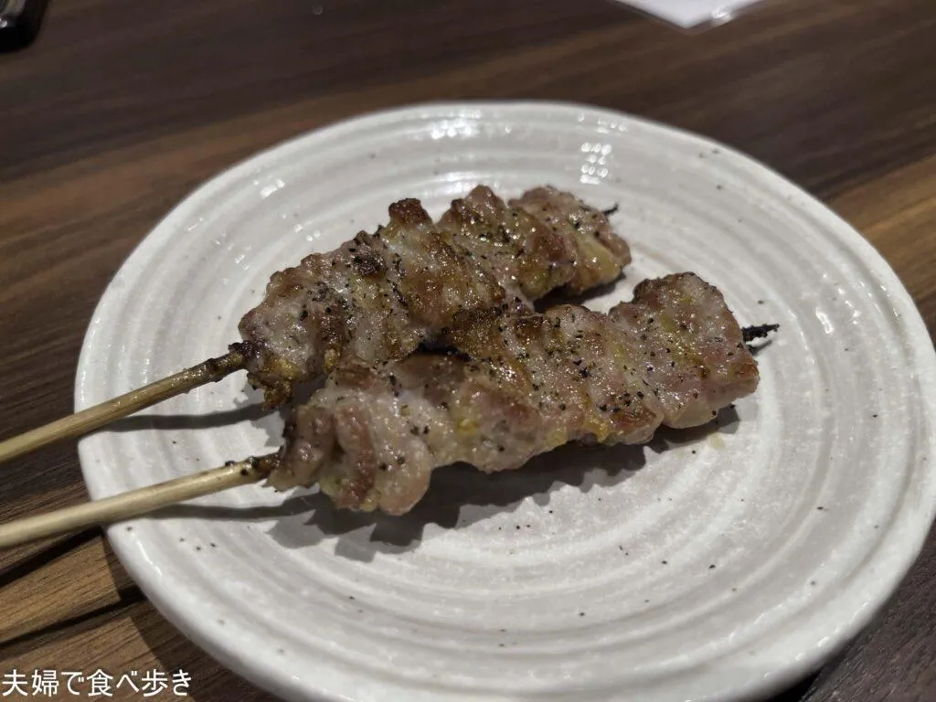 炭火やきとり ゴマメ 柳橋市場の近くの焼鳥