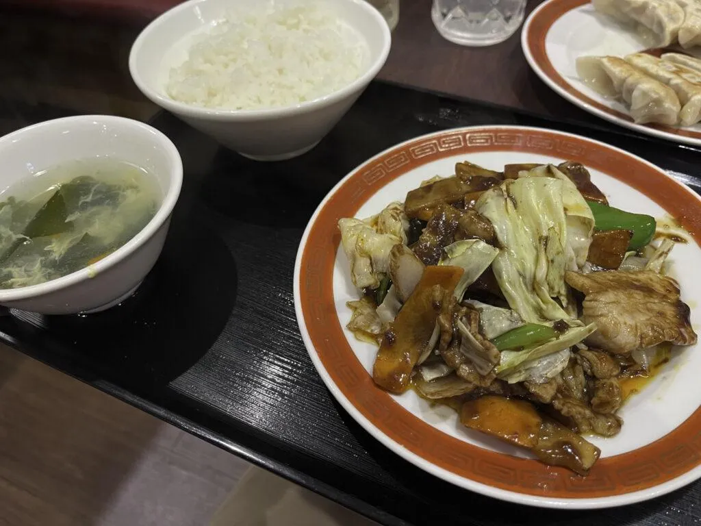 水道橋界隈で夜の定食