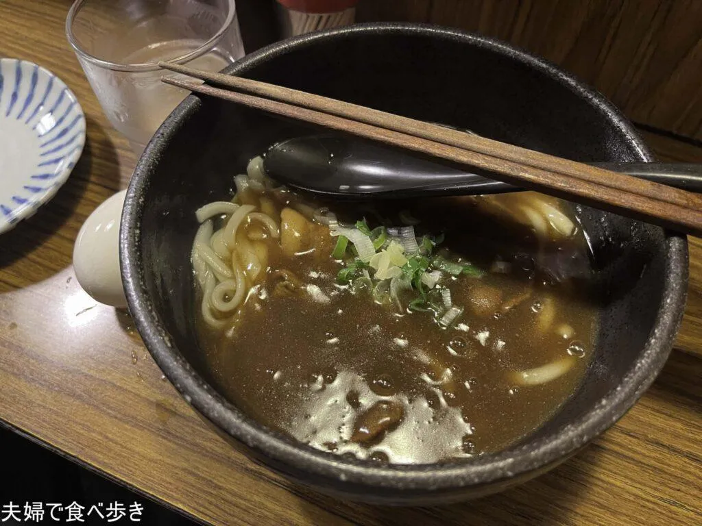 慶屋　ガード下のカレーうどん
