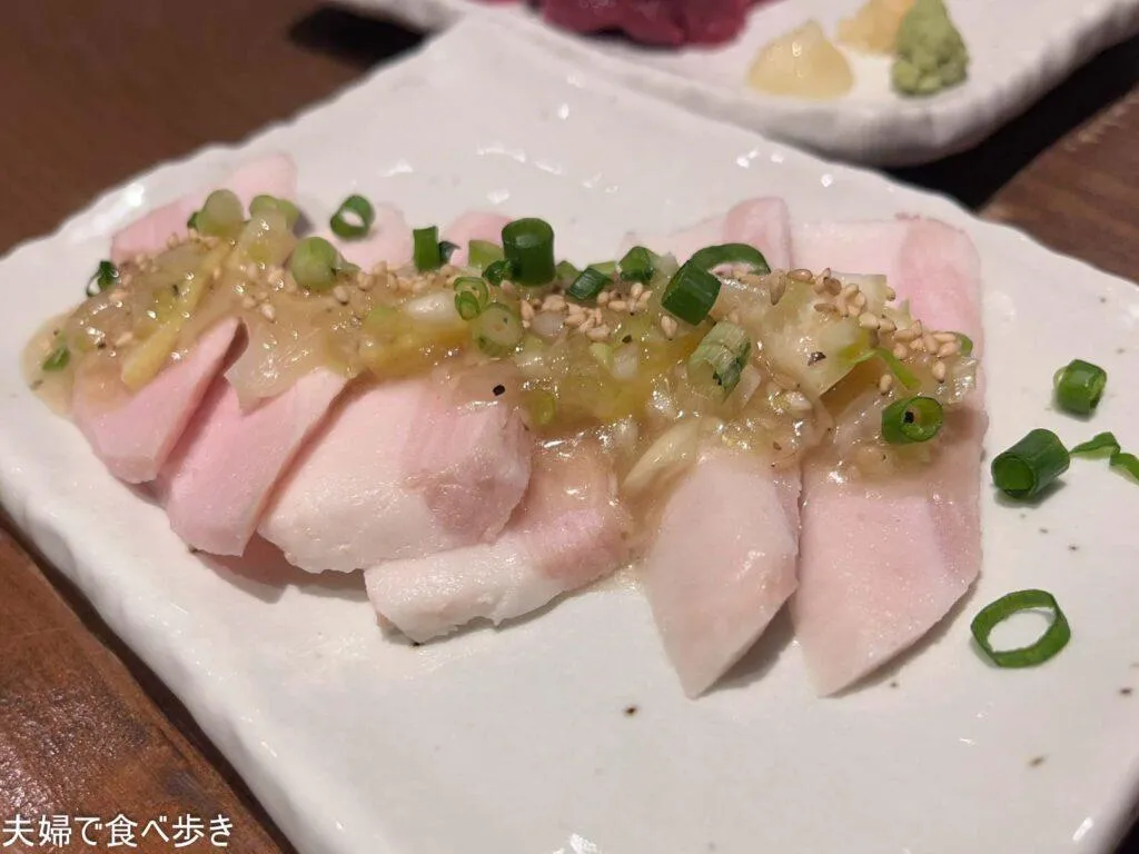 神楽坂 肉寿司　肉寿司で一杯できる