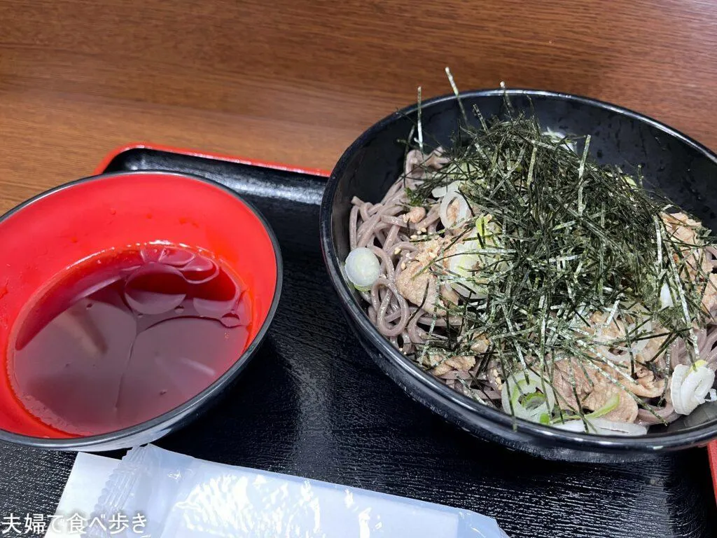 白木そば　わしわし食べるそば