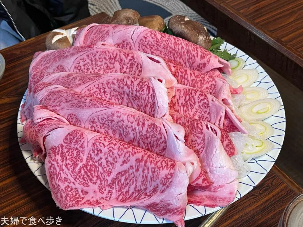 コロムビアのすき焼き