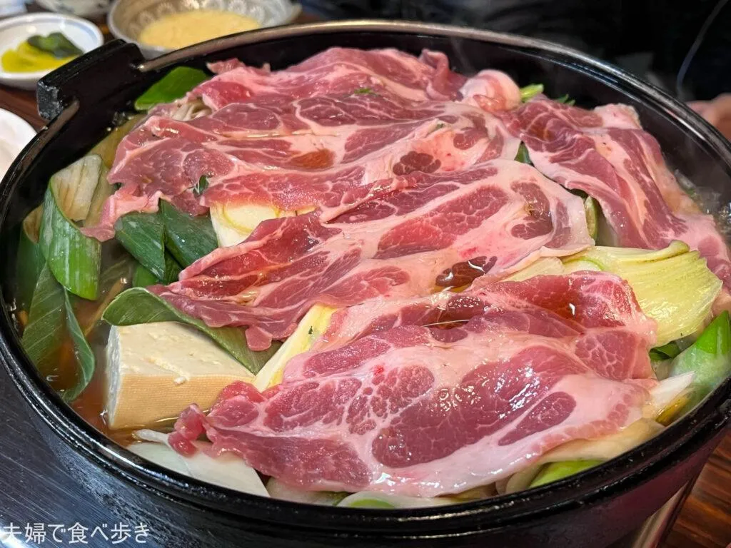 コロムビアのすき焼き