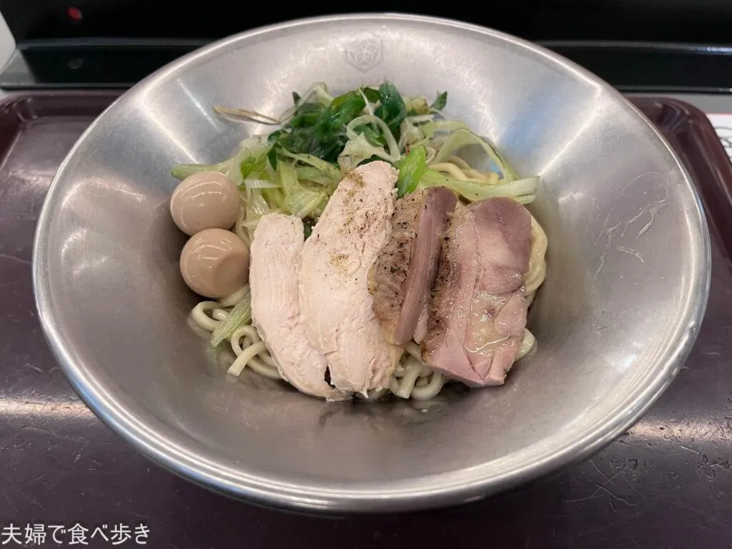 京都千丸 しゃかりき murasaki 京都タワーサンド店　九条ネギの混ぜそば