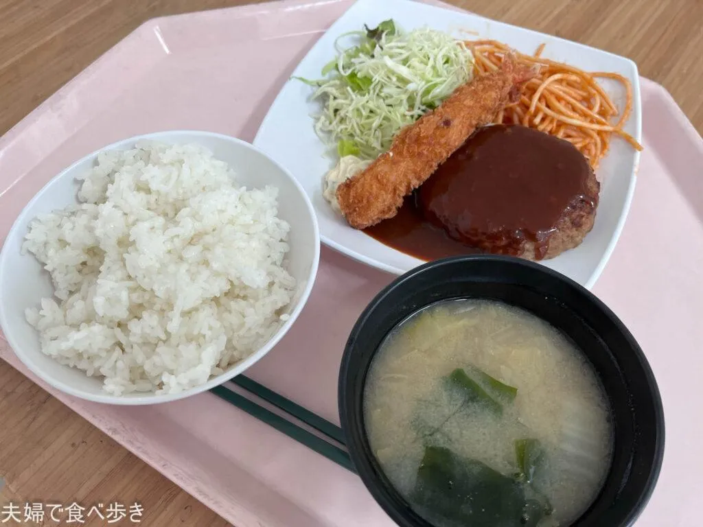 東京造形大学　食堂　造形大の日替り定食