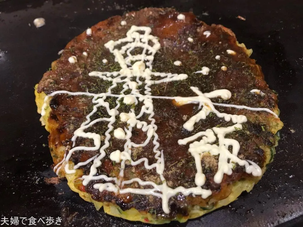 おかる　マヨネーズでお絵描き