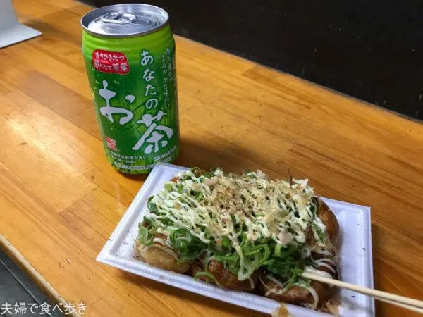 アメ村のたこ焼き