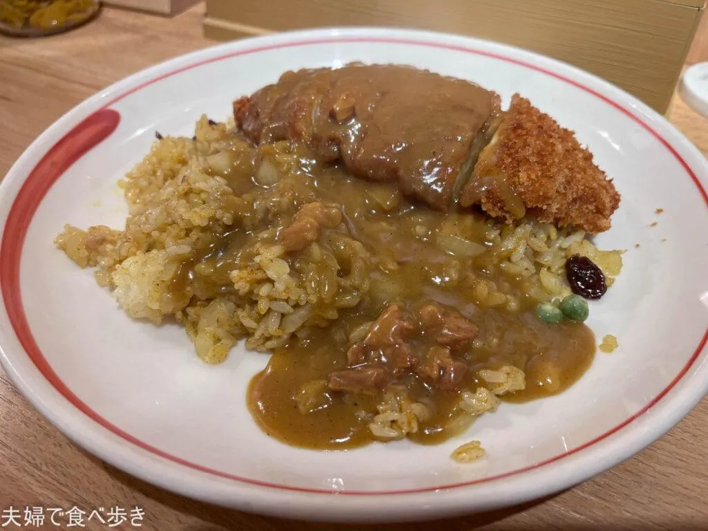 印度カレー 博多デイトス店　ドライカレーにかつ
