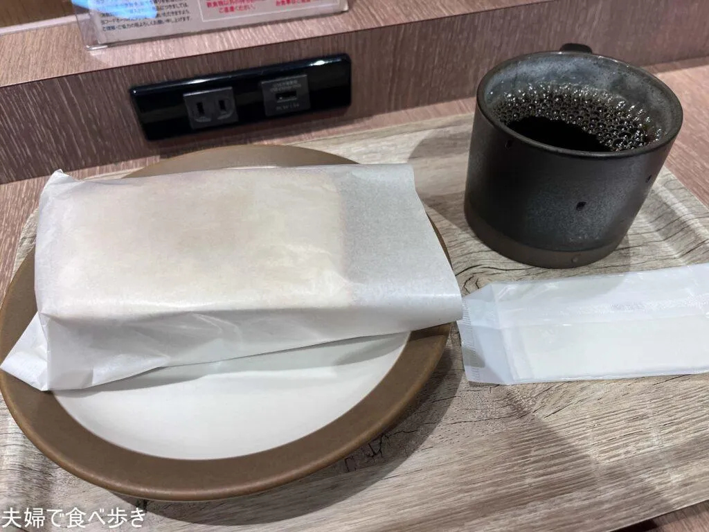 広島バスセンターで朝食