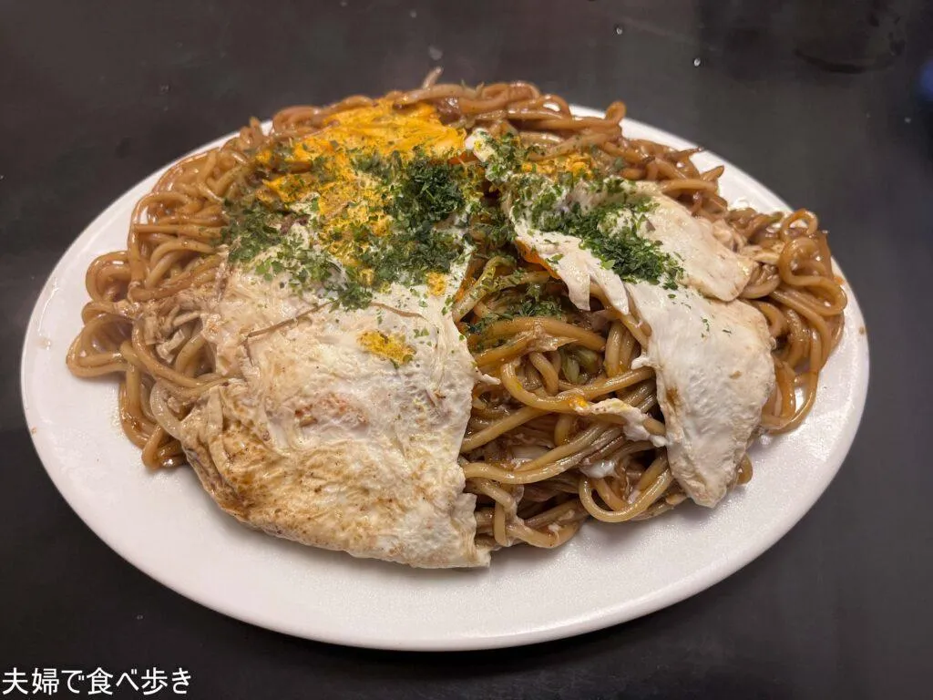 大釜　南千住の大釜で焼きそば